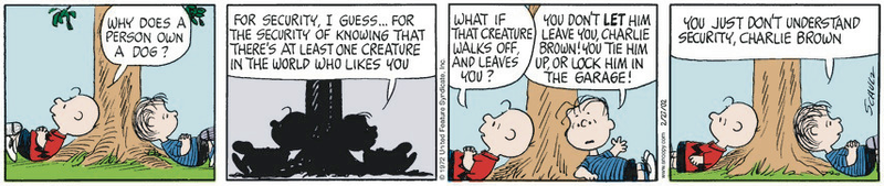 Illustration for article titled In each other, Charlie Brown and Snoopy found solace in a cruel world
